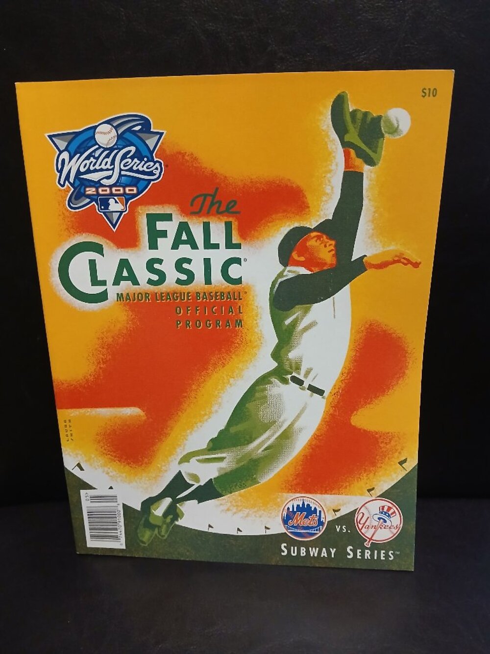 2000 World Series Program Mets vs Yankees
